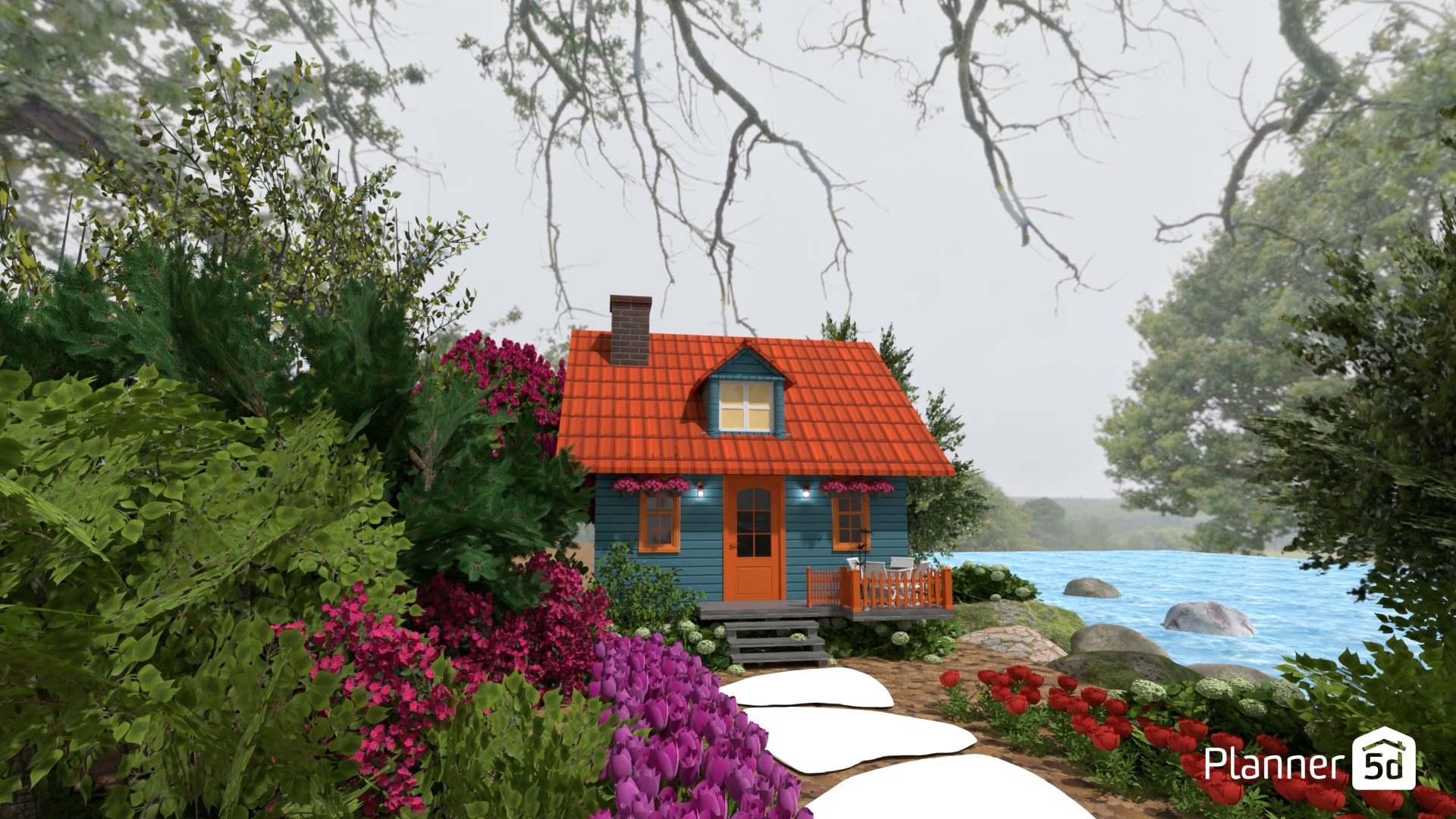 Casa a la orilla del mar #21918458 by MariaCris
