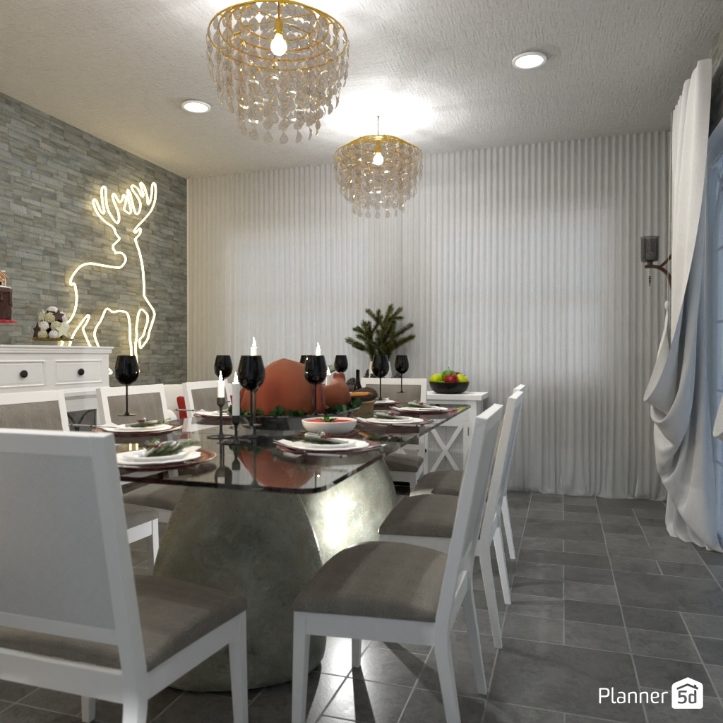 DB: Thanksgiving Day - room shell copy #23497106 by Editors Choice