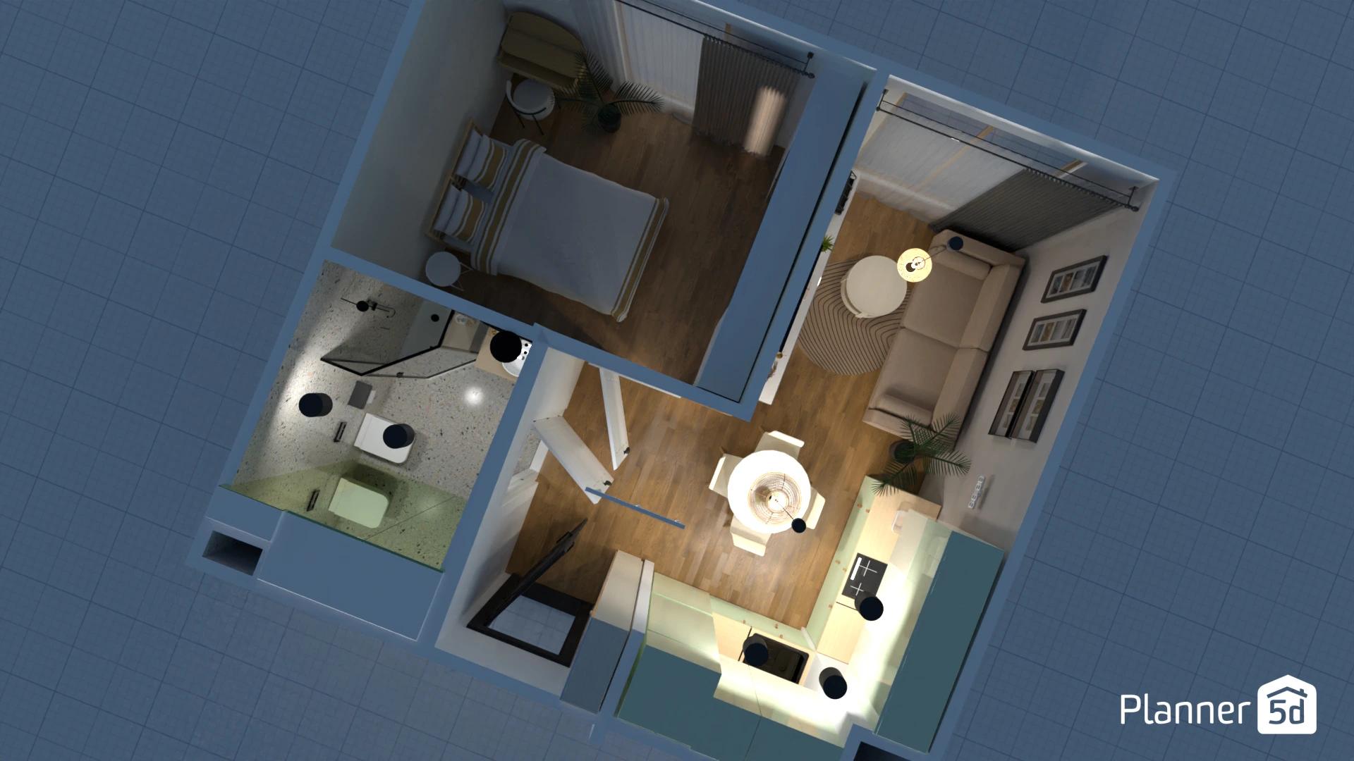 FLAT-27M2 #3091892 by Milena