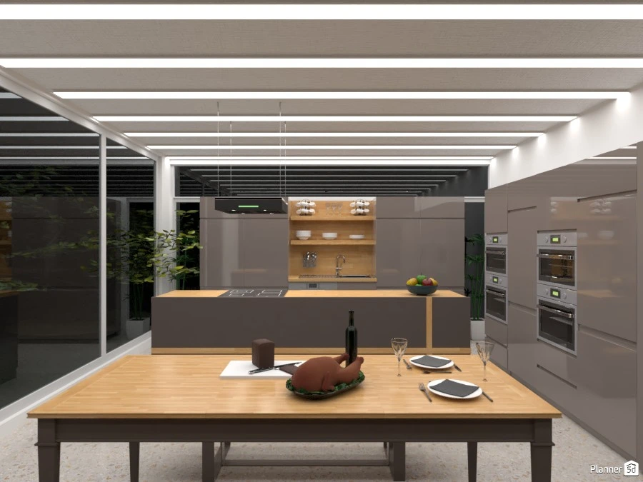 modern kitchen #87405 by Seray Ençetin