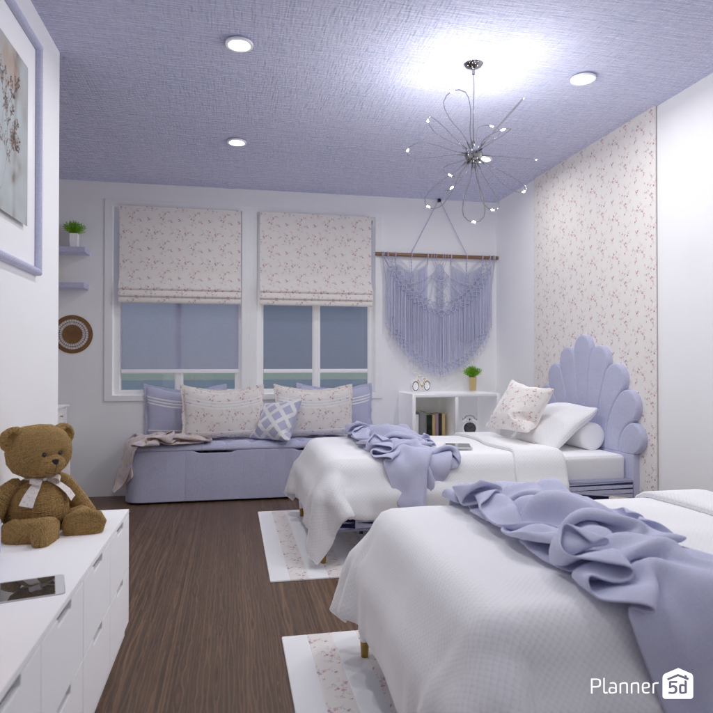 Bedroom for twins #3365832 by Editors Choice