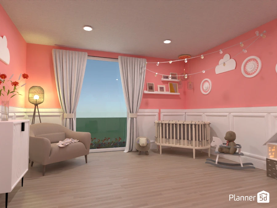 Pink interior: Design battle contest #118972 by Gabes