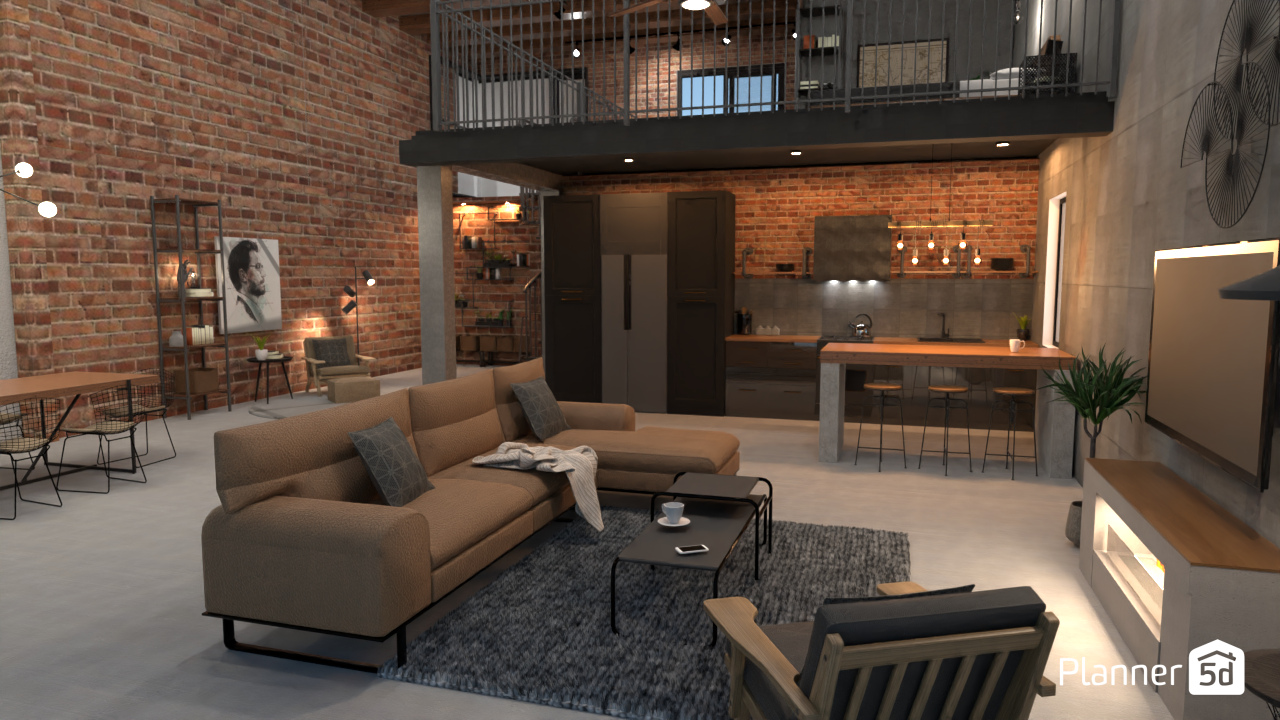 modern industrail house #10118448 by Just Passion