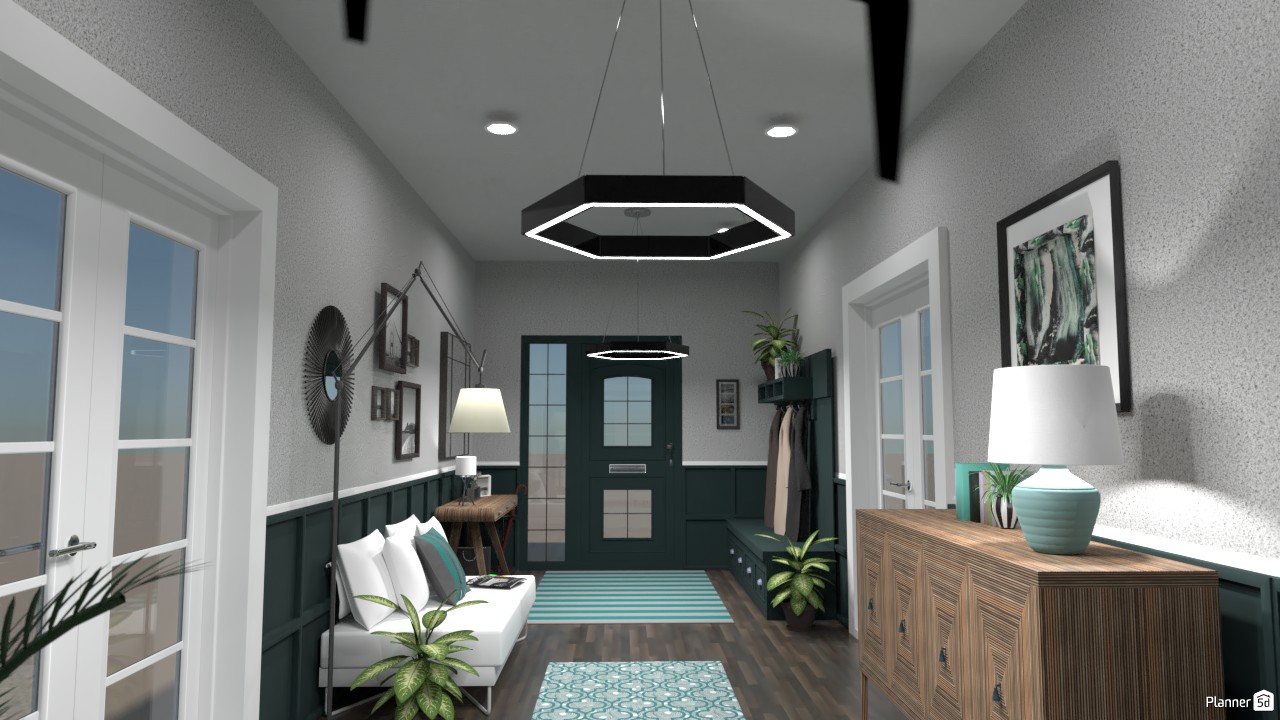 Long hallway #4392644 by Tina Smith