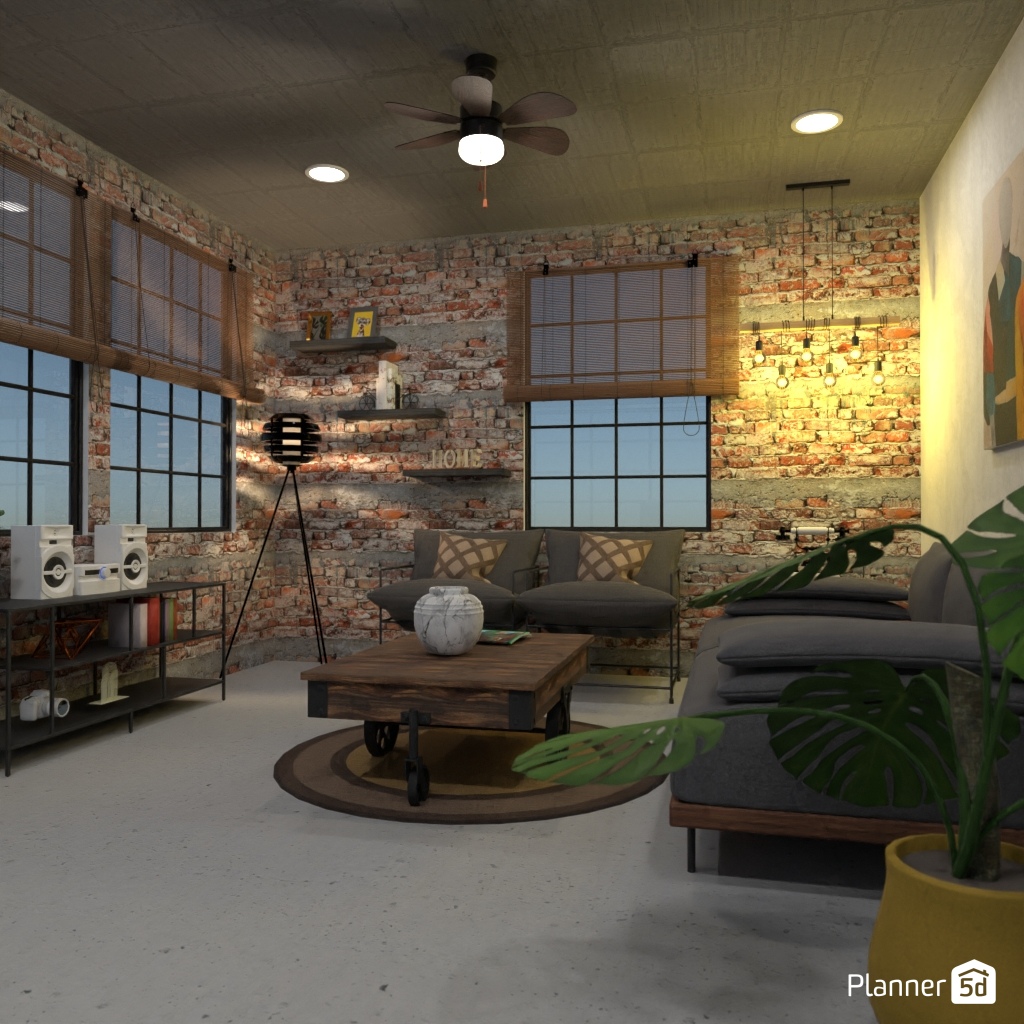 Industrial Loft #29113352 by Editors Choice