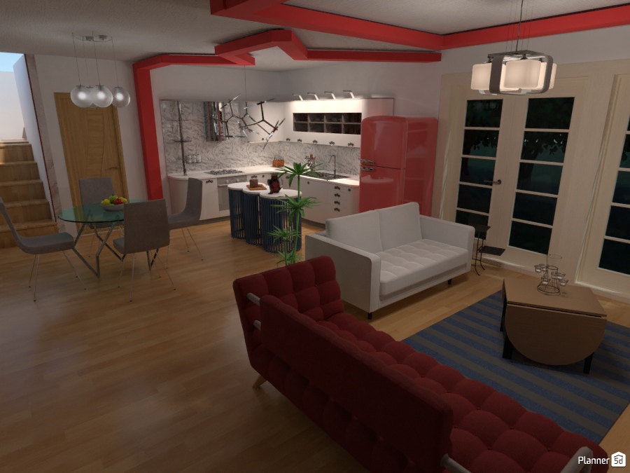 red livingroom 2794532 by Elena image