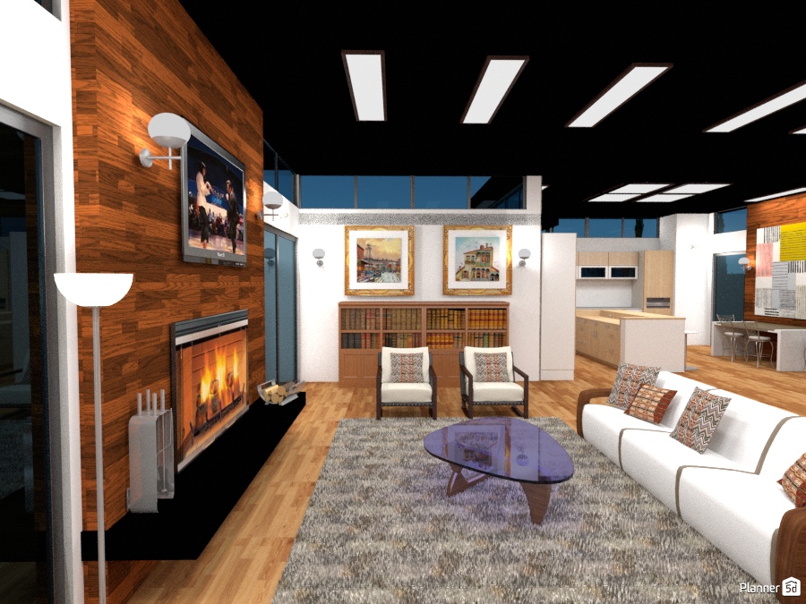 By the Sea: living room #1366129 by Marina Fragouli/Μαρίνα Φραγκούλη