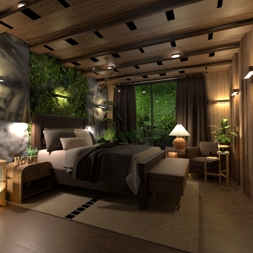 Forest bedroom #3348988 by Editors Choice