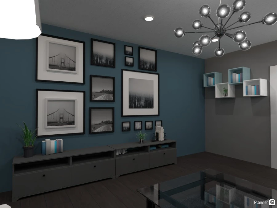 Living - Free Online Design | 3D Living Room Floor Plans by Planner 5D
