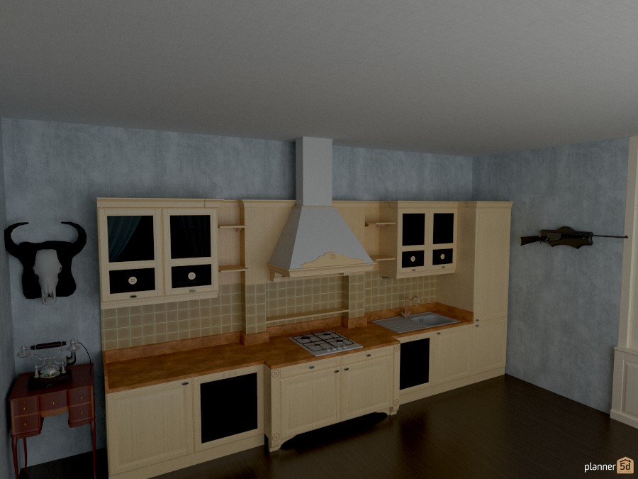 Hunters Kitchen #820546 by Clara Feagans