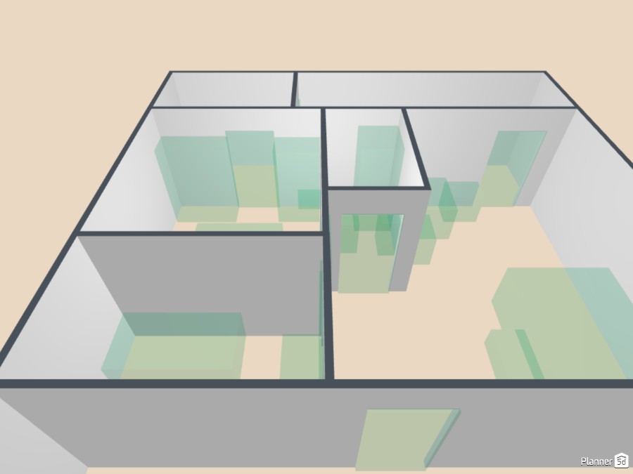 Two Bedroom One Bathroom #23356290 by User 156380646