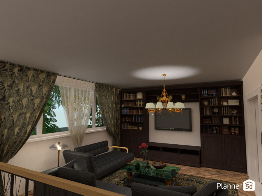 Country Fashion House: Living #7008602 by Fede Lars