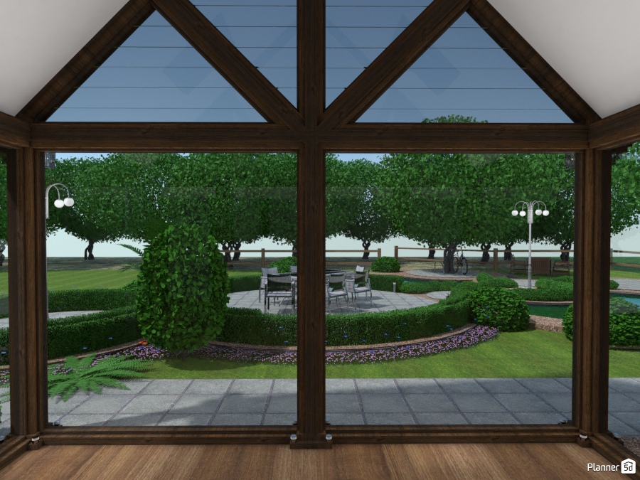 Rear garden views - Ikiru. #2039271 by Mikes