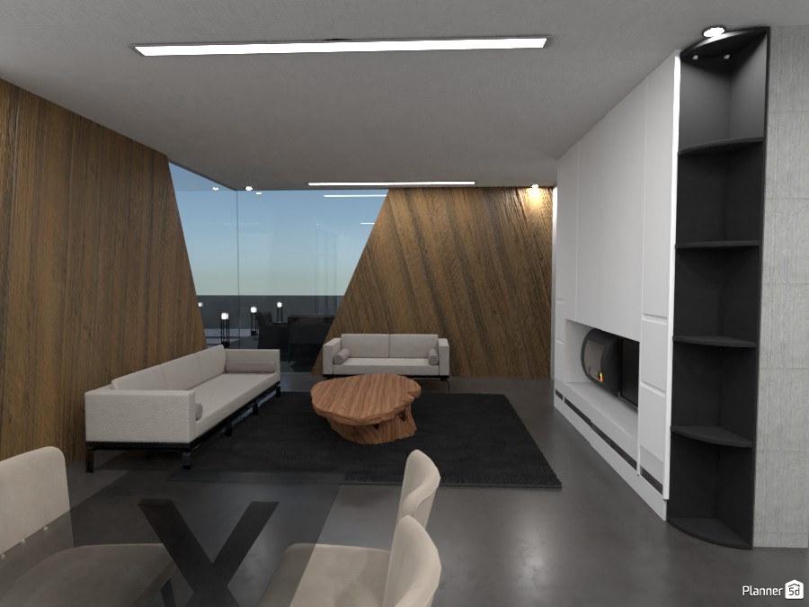 glass living room #4141362 by Michel