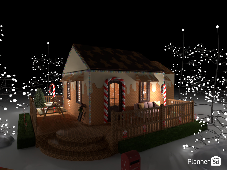 Casita de jengibre #10808904 by Hall Pat
