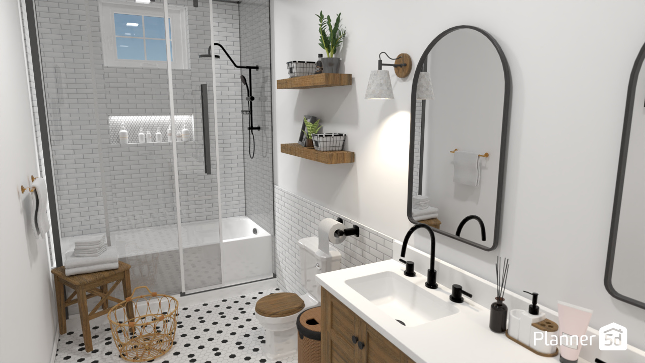bathroom in farm house 8744825 by for design image