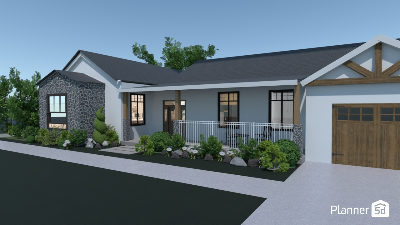 modern farm house #9192744 Por Just Passion