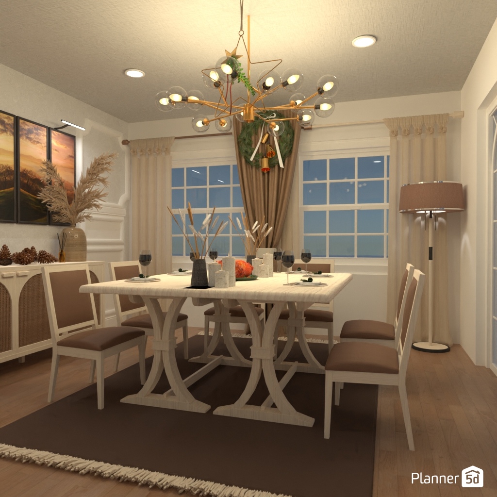 DB: Thanksgiving Day - room shell copy #23460683 by Editors Choice