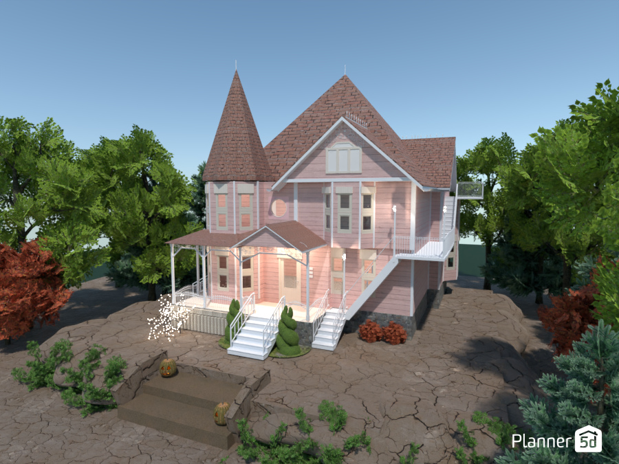 Palacio Rosa | Coraline #9088741 by Hall Pat