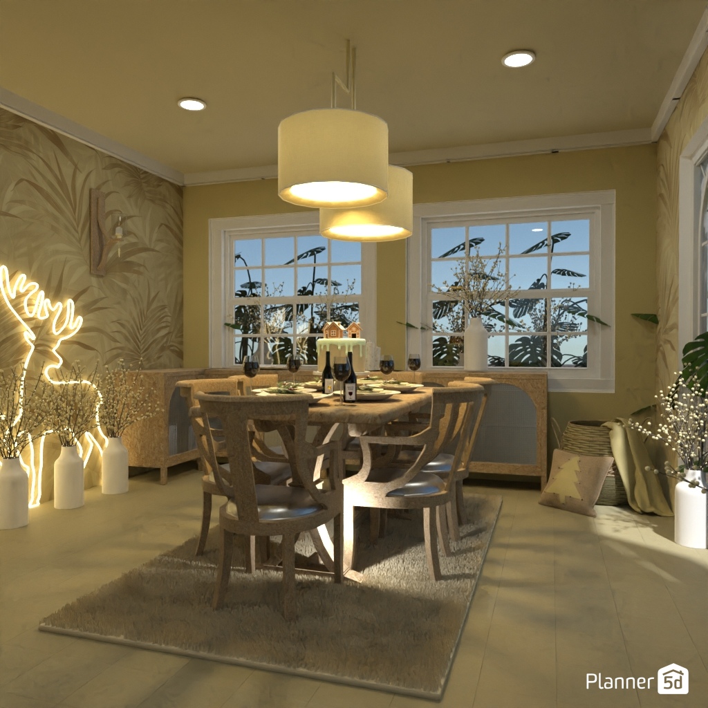 DB: Thanksgiving Day - room shell copy #23466139 by Editors Choice