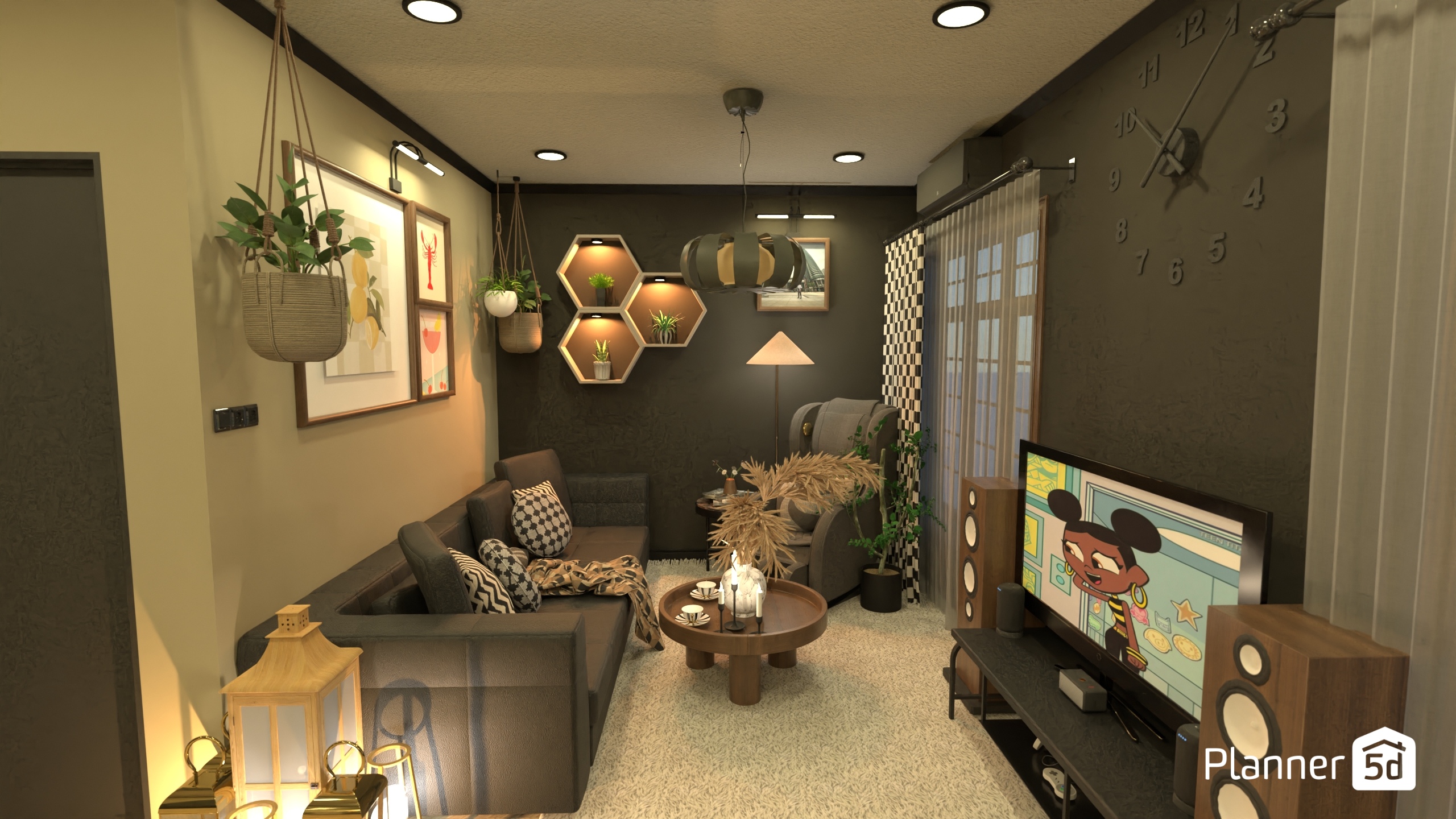 Modern Studio Apartment Aesthetic #23166030 by ZACKY DESIGNER