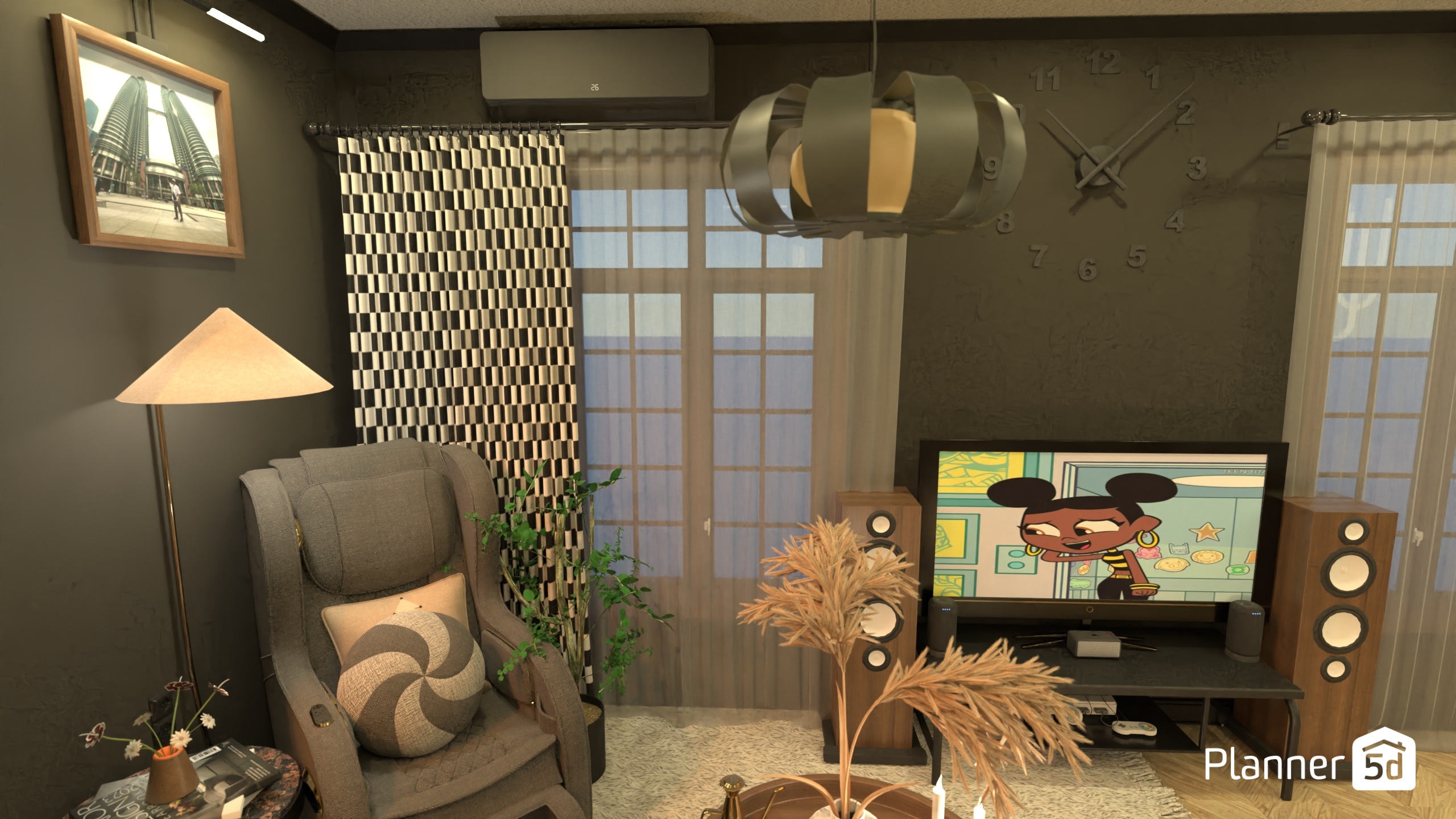 Modern Studio Apartment Aesthetic #23166038 by ZACKY DESIGNER