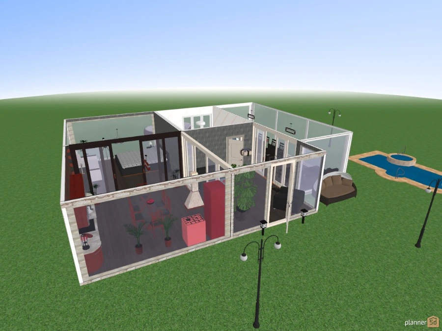 Glass ptransparent house #2885016 by Papuna Nozadze