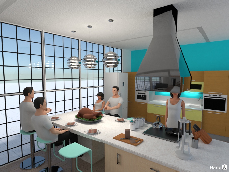 Penthouse's kitchen #1956955 by Khang Ngô