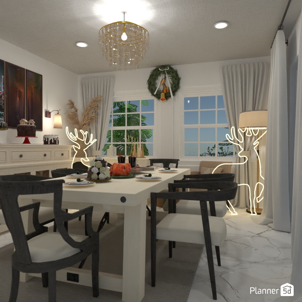 DB: Thanksgiving Day - room shell copy #23398358 by Editors Choice