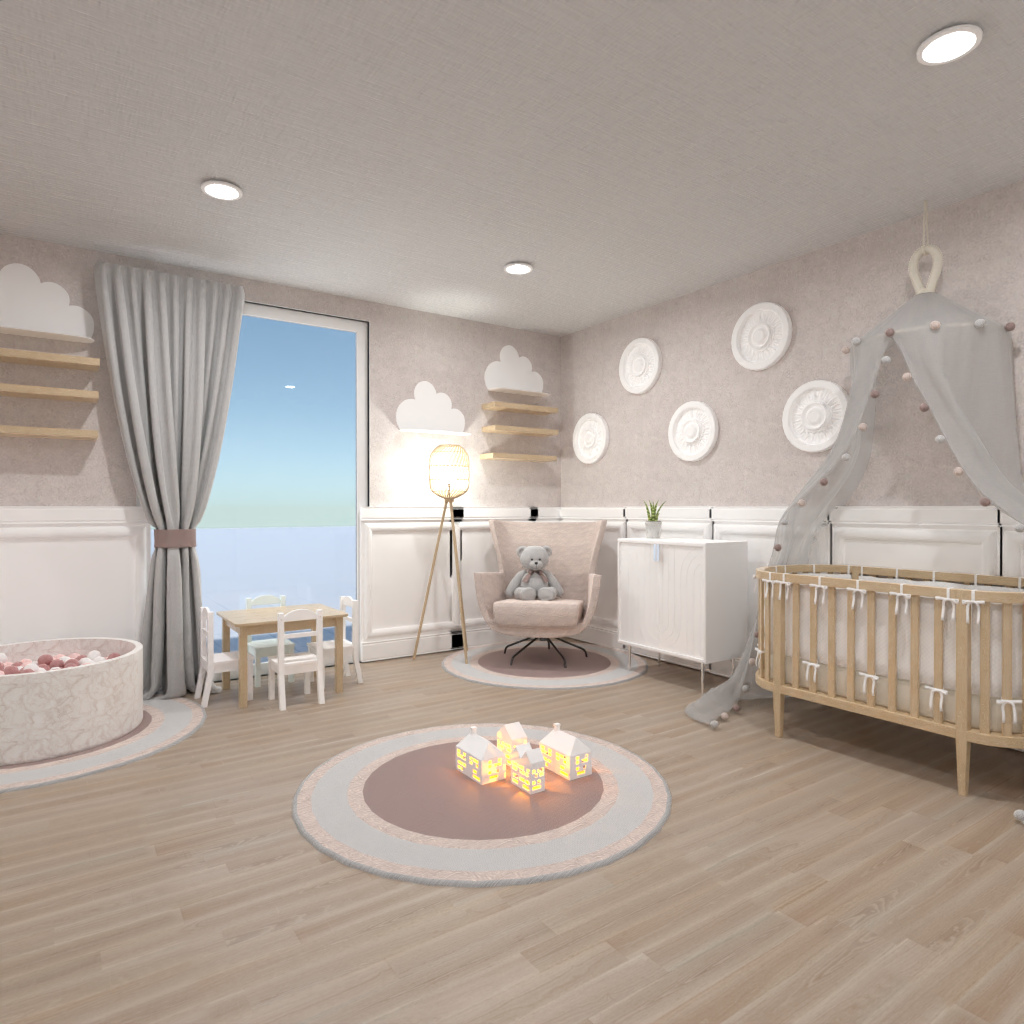 Pink Bedroom #11765748 by Editors Choice