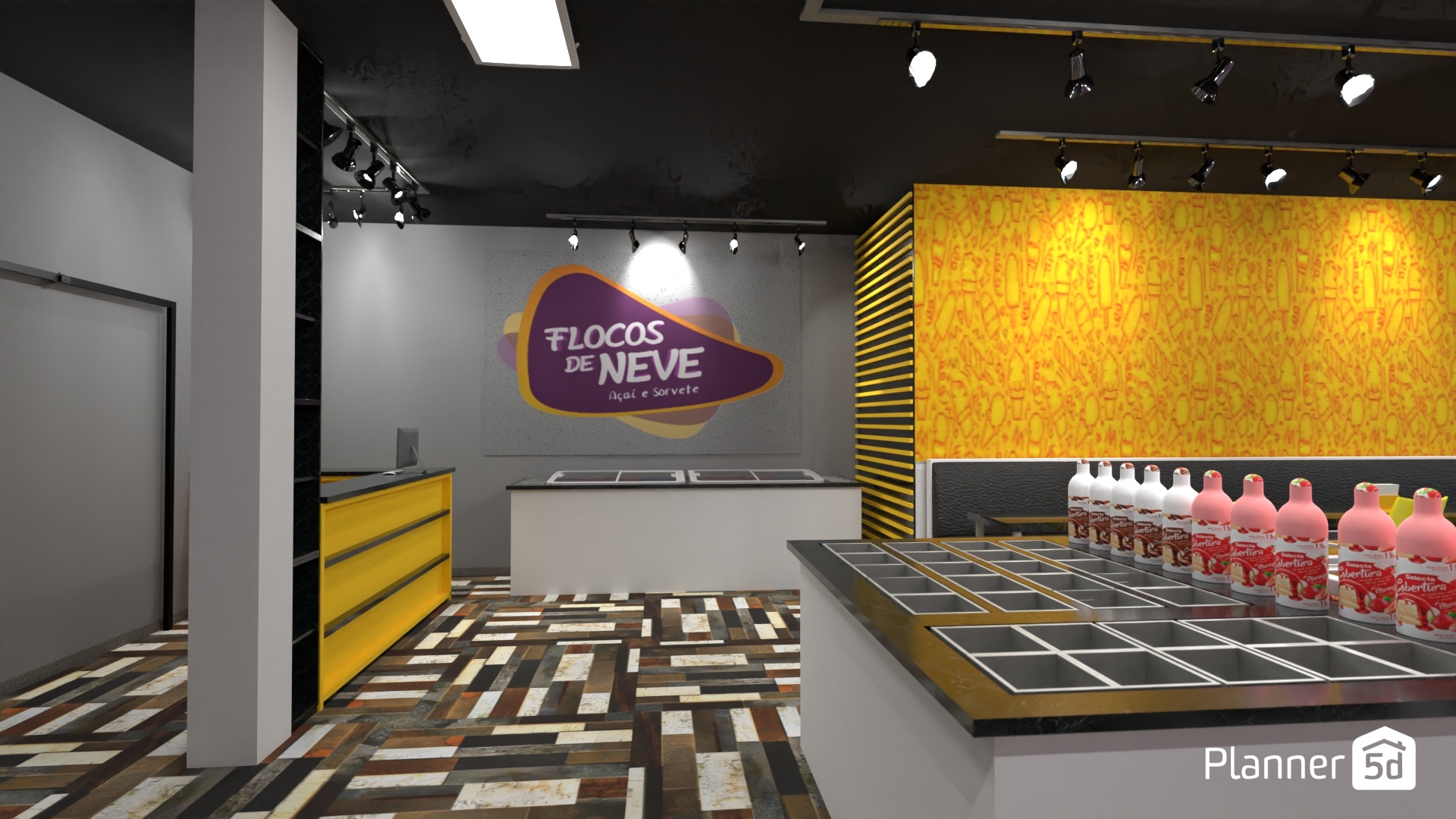 Projeto de Design - Sorveteria 2 Floco de Neve - Sr Jhon (CONCLUÍDO - REENVIADO P/APROVAÇÃO) #23545674 by Jonathas Lopes Silva