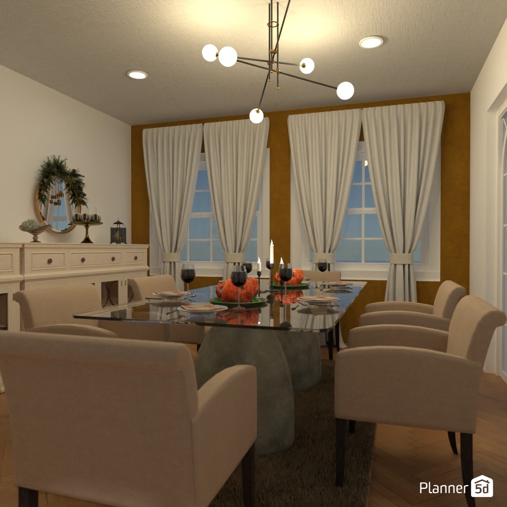 DB: Thanksgiving Day - room shell copy #23498726 by Editors Choice