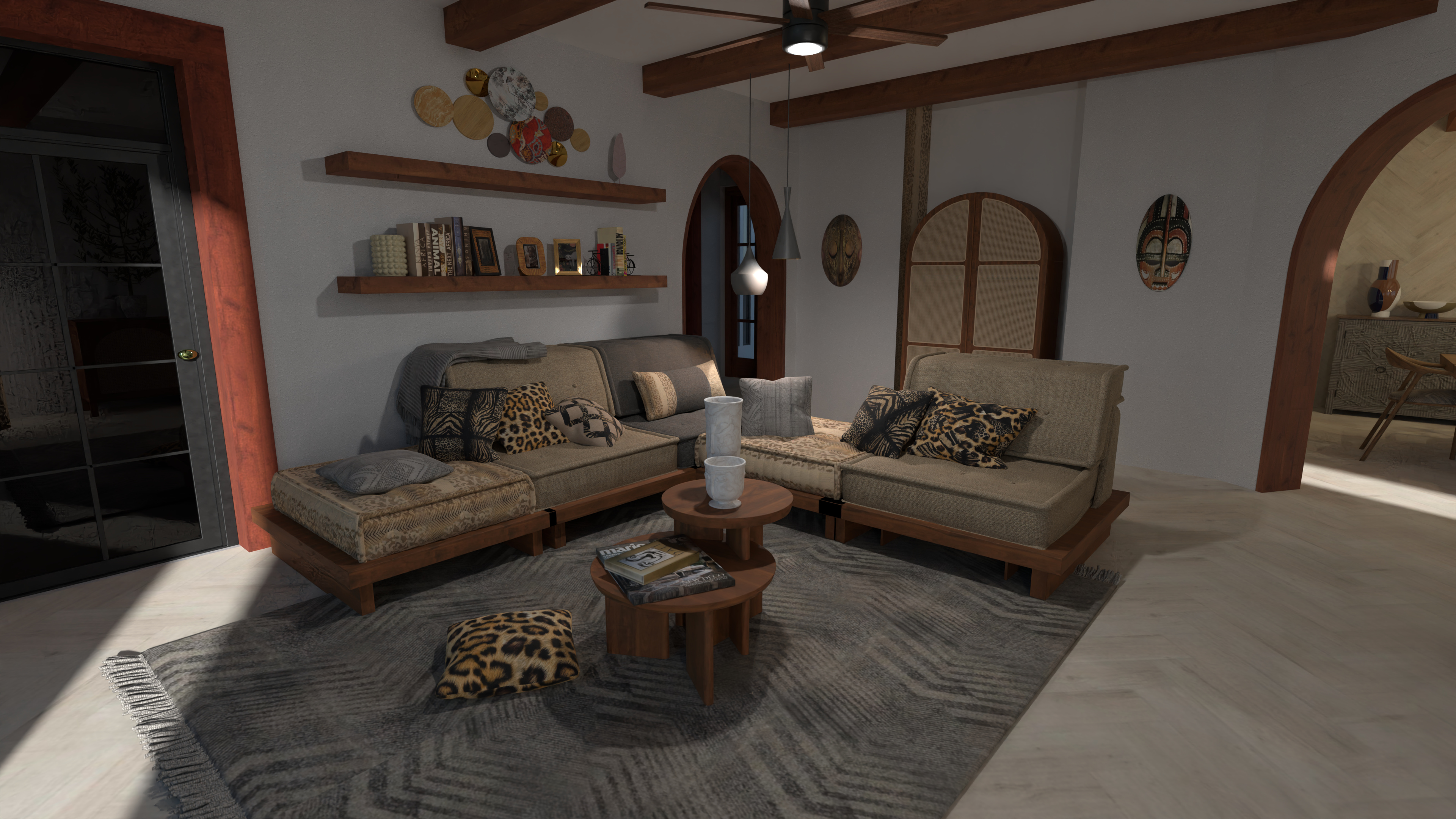 Africans Living-Room #1 #19196948 by Moonface