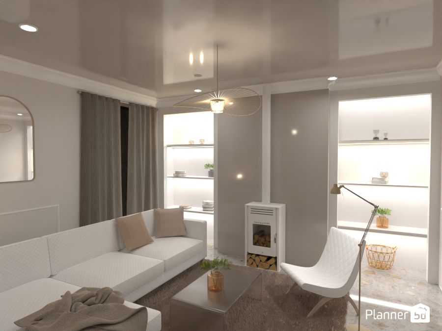 Sala de estar minimalista / Batalla de diseño / version personal 10142888 by Hall Pat image