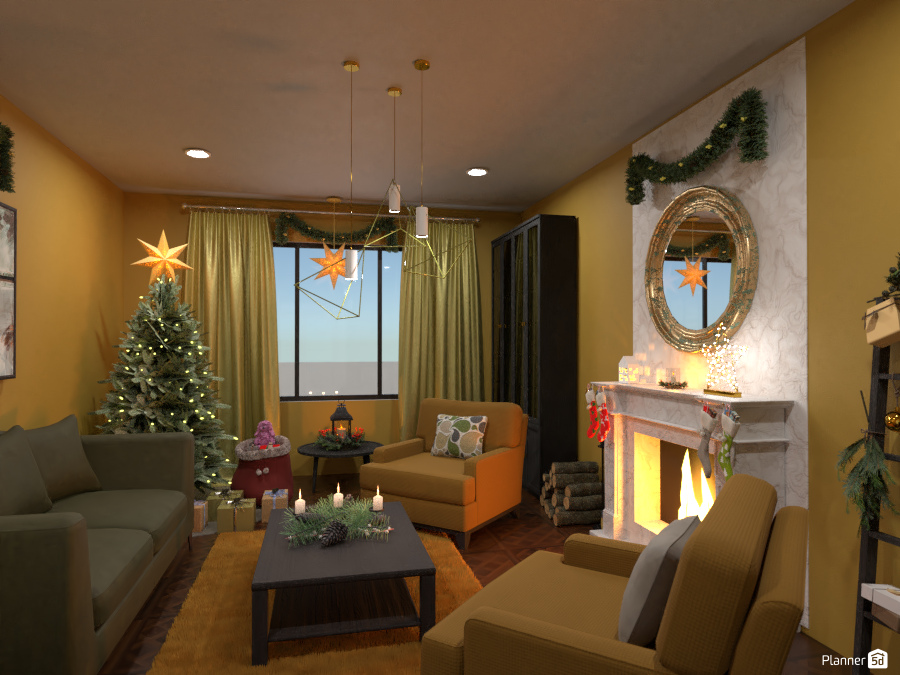 Christmas room 1 6120720 by Rita image