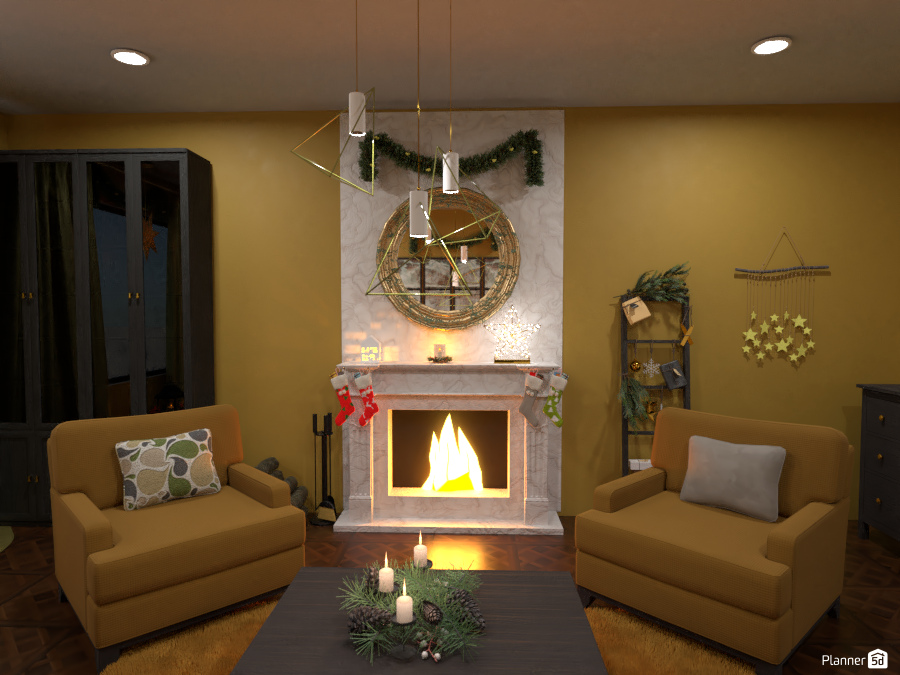 Christmas room 2 #6120728 by Rita