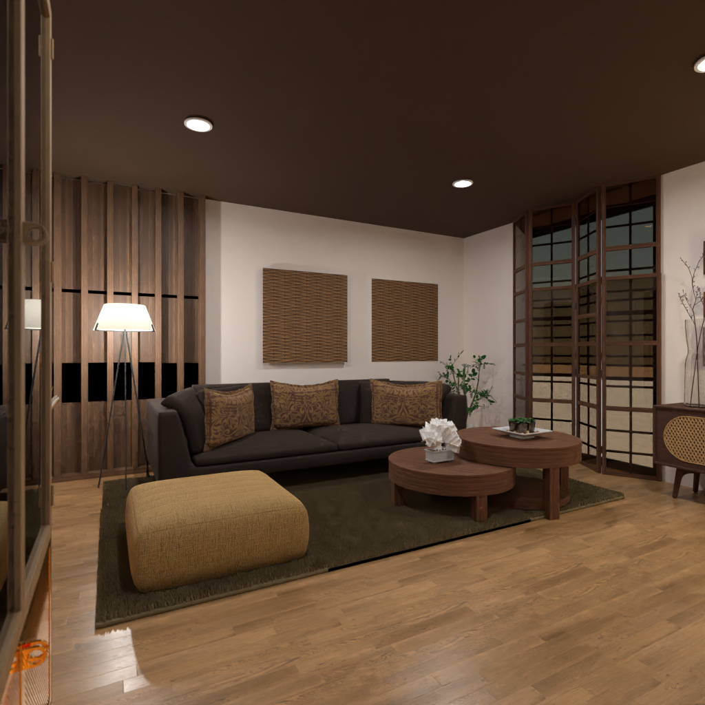 Sala de estar Japandi #11818292 by Editors Choice