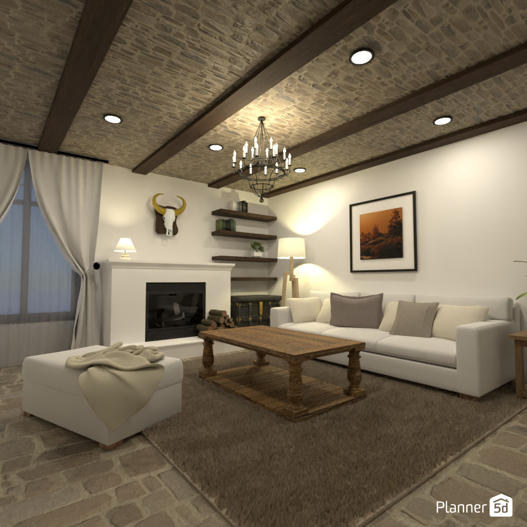 Country-Style Living Room #20215447 by Editors Choice