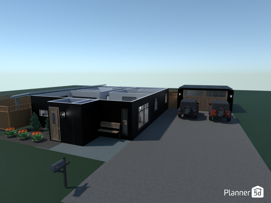 HOUSE CONCEPT DRIVEWAY #7512258 by Jeff Burgess