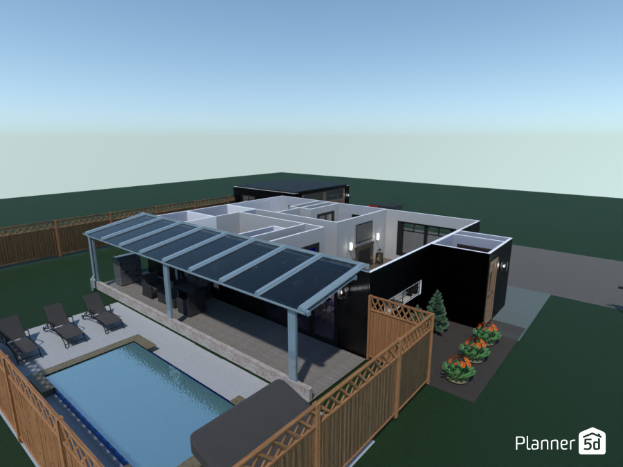 HOUSE CONCEPT POOL #7512262 by Jeff Burgess