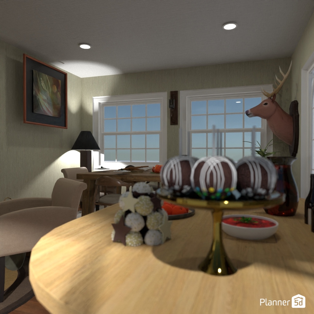 DB: Thanksgiving Day - room shell copy #23424355 by Editors Choice