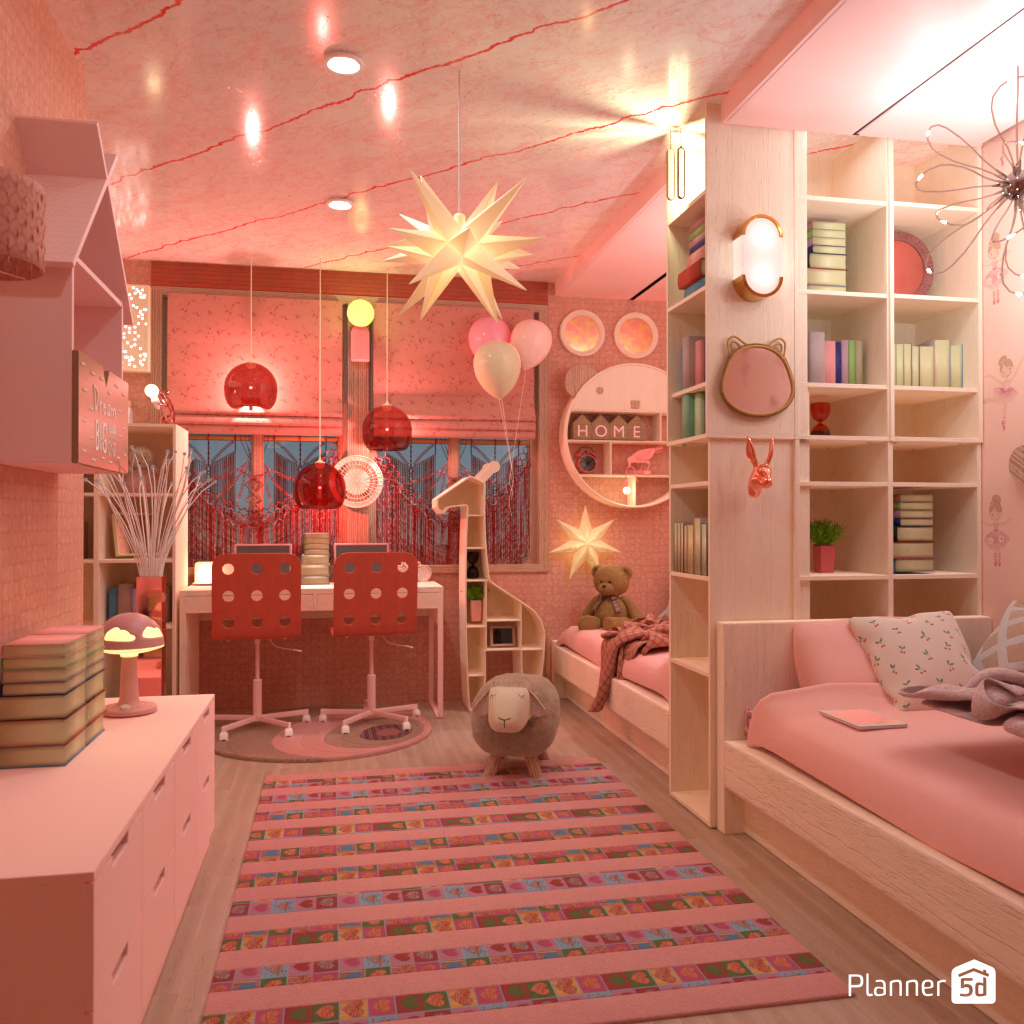 Bedroom for twins #18902760 by Editors Choice