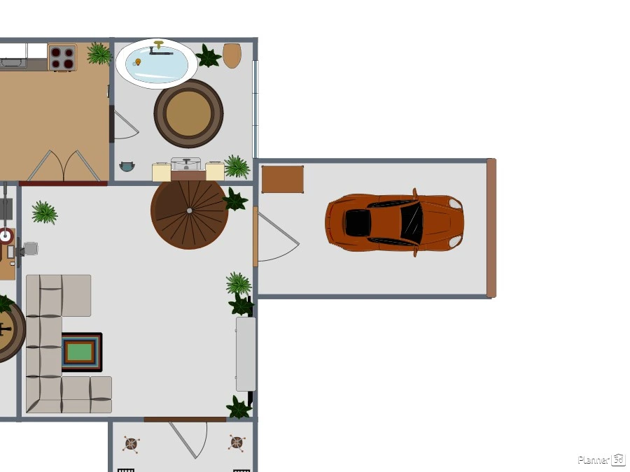 Tysk hus #73896 by Asbjørn Lyngård