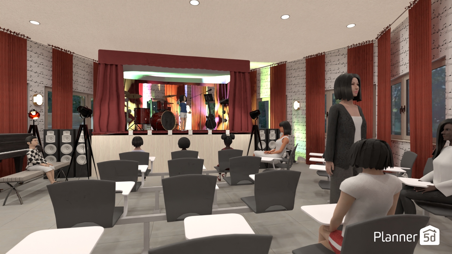 academia musical y de danza #22245792 by Yolanda Infante Garrido