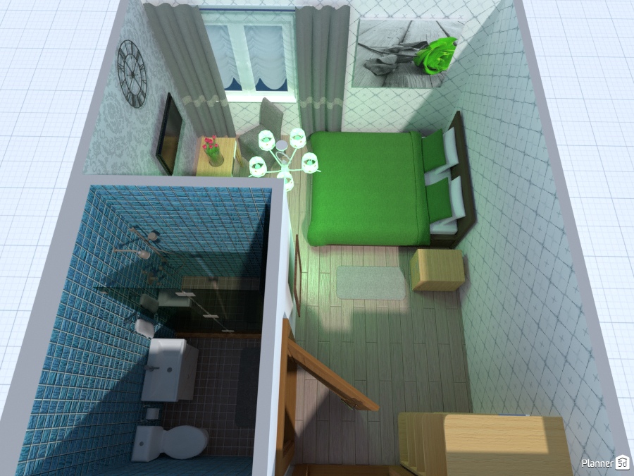 Design light grey room #2136532 by Ksenia