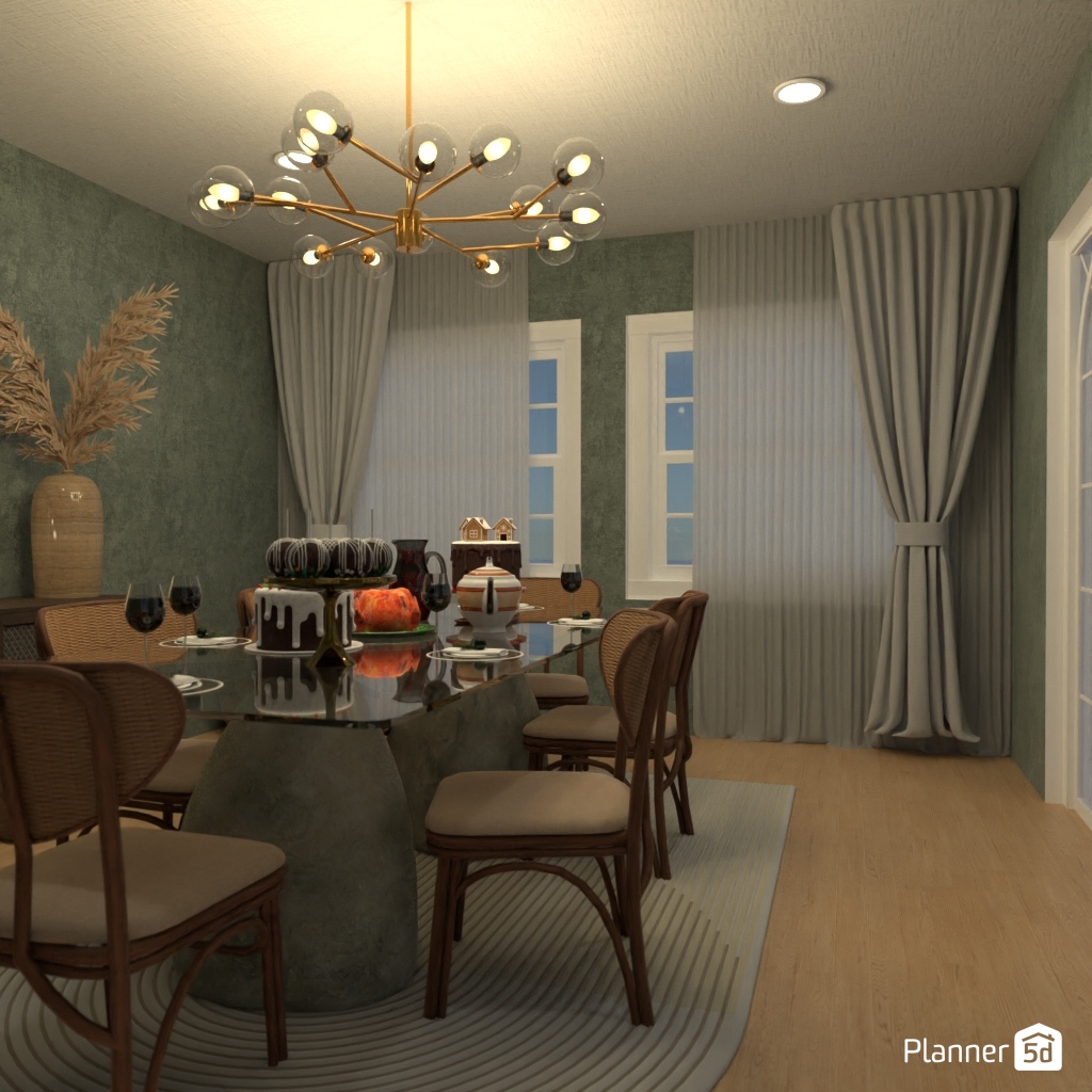 DB: Thanksgiving Day - room shell copy #23435035 by Editors Choice