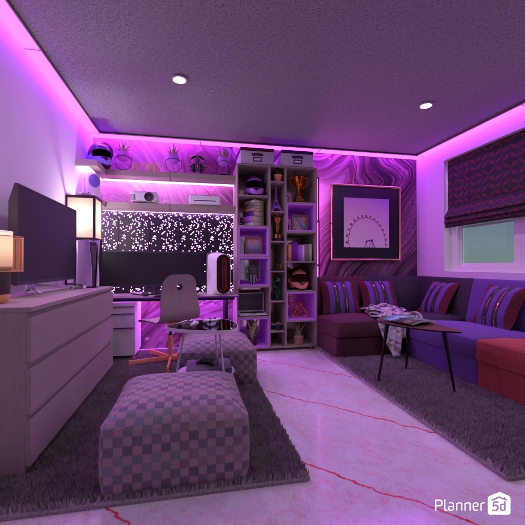 Gaming room #21946170 Por Editors Choice