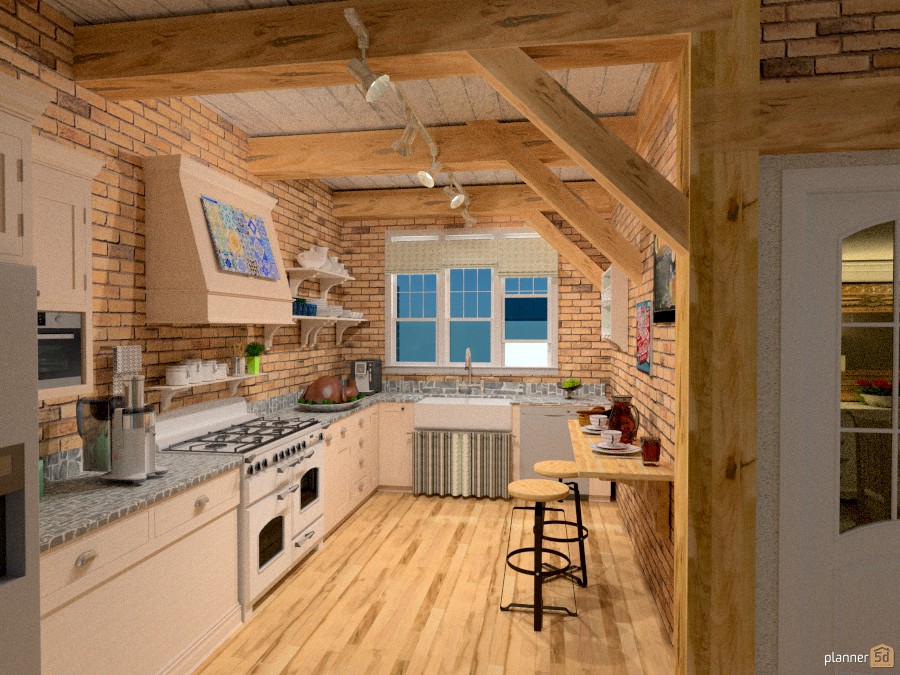 Cottage in the Devonshire: Kitchen #1267966 от Micaela Maccaferri