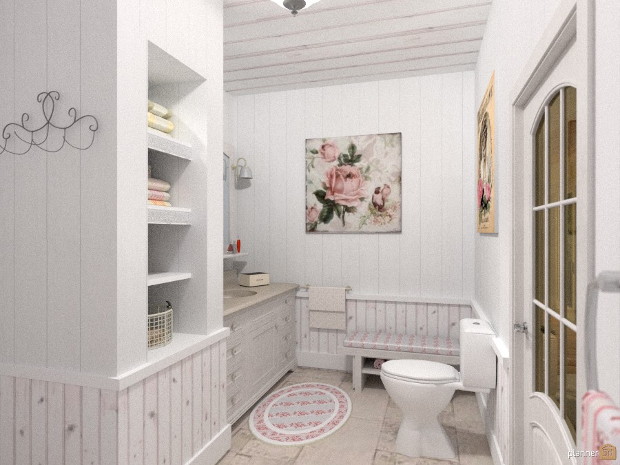 Cottage in the Devonshire: Shabby Bathroom #3 1272091 by Micaela Maccaferri image