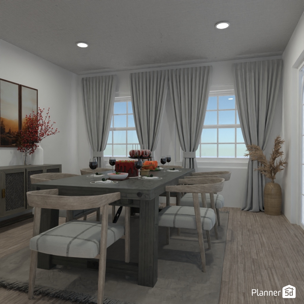 DB: Thanksgiving Day - room shell copy #23491918 by Editors Choice